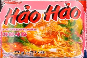 Mì tôm chua cay Hảo Hảo bị thu hồi do chứa chất Ethlene Oxide. Ảnh: FSAI.