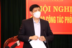 Bộ trưởng Bộ Y tế Nguyễn Thanh Long. Ảnh: Bộ Y tế