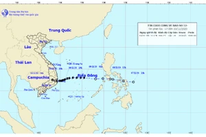 Bão số 12 suy yếu, mưa lớn ở các tỉnh từ Hà Tĩnh đến Phú Yên