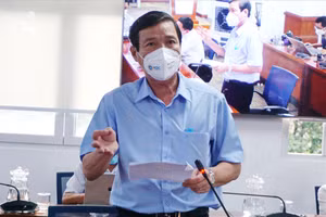 Ông Nguyễn Hữu Hưng, Phó giám đốc Sở Y tế TP Hồ Chí Minh. Ảnh: Minh Quân.