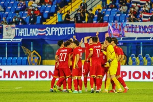 U23 Việt Nam vào bán kết U23 Đông Nam Á. (Nguồn: VFF).