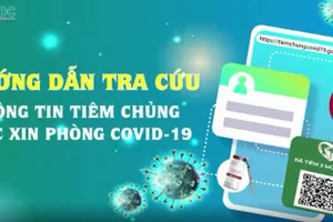 Hướng dẫn tra cứu thông tin tiêm chủng Covid-19