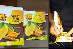 Gói ma túy “nước xoài”.