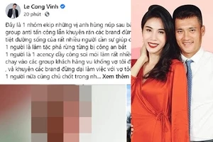 Công Vinh "chỉ thẳng mặt" anti-fan Thủy Tiên, khẳng định nhờ pháp luật can thiệp