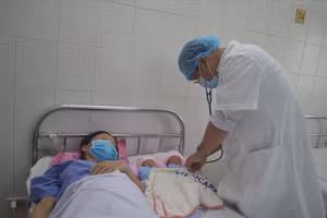 Sản phụ hiện tại đã khoẻ mạnh. Ảnh: BVCC.