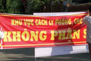 Phong tỏa tại khu vực khu phố 2, phường Tân Vạn. Nguồn: CDC Đồng Nai.