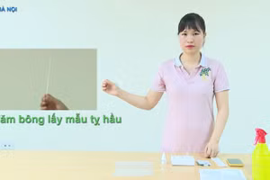 Hướng dẫn tự lấy mẫu xét nghiệm Covid-19 tại nhà bằng test nhanh kháng nguyên