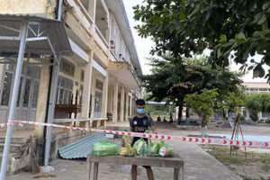 Một khu cách ly tập trung tại thị trấn Củng Sơn (huyện Sơn Hòa). Nguồn: Báo Phú Yên