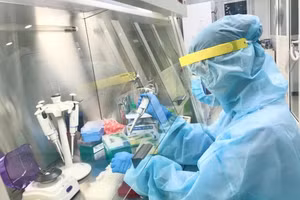 Xét nghiệm SARS-CoV-2. Ảnh: Bộ Y tế.