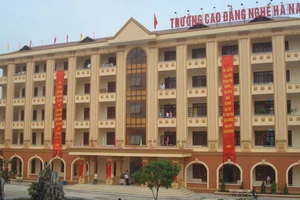 Trường Cao đẳng Nghề Hà Nam. Ảnh: Báo Hà Nam.