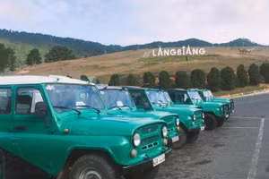 Xe U-oát trong KDL Langbiang, nguồn: Internet.