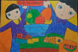 Cuộc thi vẽ tranh “Dinh dưỡng lành mạnh quanh em”: Chủ đề thiết thực, kích thích học sinh sáng tạo 