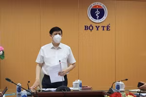 GS.TS Nguyễn Thanh Long, Ủy viên Ban chấp hành Trung ương Đảng, Bộ trưởng Bộ Y tế. Ảnh: Bộ Y tế