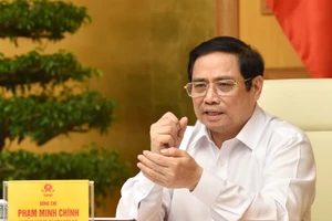 Thủ tướng Phạm Minh Chính. Ảnh: VGP/Nhật Bắc.