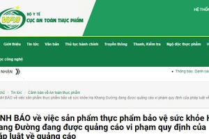 Bộ Y tế cảnh báo nhiều thực phẩm chức năng thổi phồng công dụng