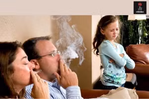 80% trẻ Việt Nam dưới 5 tuổi bị phơi nhiễm khói thuốc lá