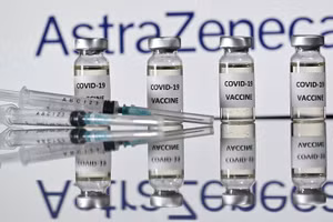 Ảnh minh họa: Vắc xin AstraZeneca. 
