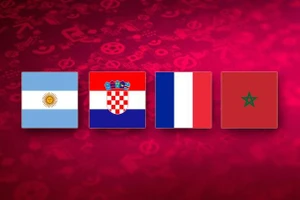 Argentina, Croatia, Pháp và Ma Rốc vào bán kết World Cup 2022. Ảnh: Tiêu Cường.