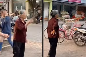 Ảnh cắt từ video đăng trên MXH.
