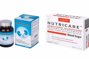 Sản phẩm Stole Naga và Nutricare Blood Sugar đang được quảng cáo gây hiểu nhầm có tác dụng như thuốc chữa bệnh.