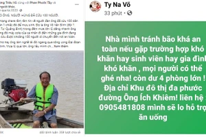 Ấm lòng những hành động đẹp trong mùa bão lũ 