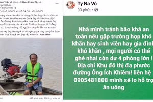 Ấm lòng những hành động đẹp trong mùa bão lũ 