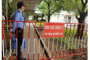 Khu cách ly y tế điều trị bệnh nhân nhiễm Covid-19 tại Bệnh viện Đa khoa Phú Yên. Ảnh: Yên Lan