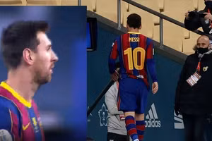 Video: Pha đánh nguội khiến Messi nhận thẻ đỏ trong trận Siêu Cúp Tây Ban Nha