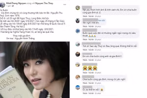 Nhiều nghệ sĩ Việt bàng hoàng trước tin Hoa hậu Thu Thủy qua đời