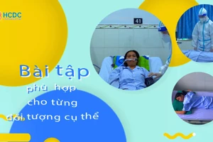 Hướng dẫn bài tập thở cho F0 điều trị tại nhà