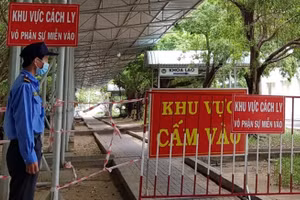 Khu cách ly y tế điều trị bệnh nhân nghi nhiễm và nhiễm COVID-19 tại Bệnh viện Đa khoa Phú Yên. Ảnh: phuyen.gov.vn.