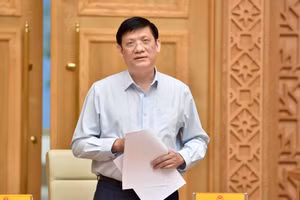 Bộ trưởng Bộ Y tế Nguyễn Thanh Long. Ảnh: Nhật Bắc. 