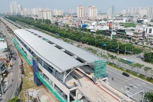 Nhà ga của tuyến metro Bến Thành - Suối Tiên. Ảnh: Cao Thắng.