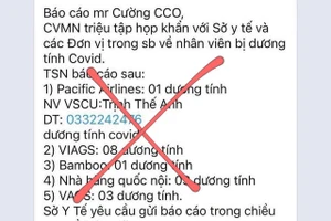 Tin giả lan truyền trên mạng.