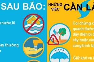 Bộ Y tế hướng dẫn phòng bệnh, an toàn thực phẩm nơi có bão lũ