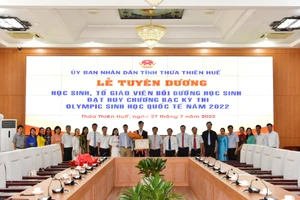 Buổi Lễ tuyên dương.