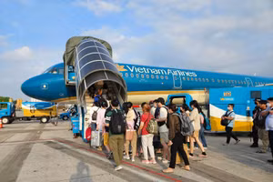 Tỉ lệ lấp đầy trên các đường bay nội địa có xu hướng tăng trong dịp lễ 2/9
