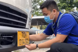 Một người được cấp bao nhiêu biển số xe theo mã định danh?