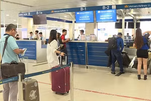 Thí điểm làm thủ tục bay bằng căn cước công dân