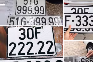 Phiên đấu giá các biển số 'khủng' vào ngày 22/8 diễn ra như thế nào? 