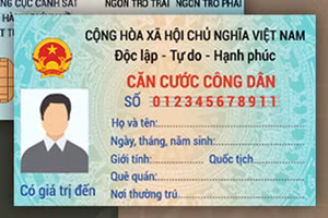 Giảm 50% lệ phí làm căn cước công dân kể từ ngày 1/7