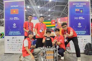 Đội tuyển Việt Nam giành huy chương Vàng trong nội dung Liên minh chiến thắng toàn cầu.