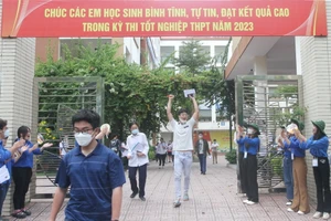 Học sinh Hà Nội tại kỳ thi tốt nghiệp THPT 2023