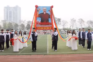 Lễ khai mạc Giải thể thao học sinh phổ thông thành phố Hà Nội năm học 2022- 2023