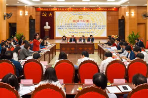 Quang cảnh hội nghị.