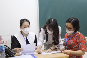 Thí sinh Hà Nội dự kỳ thi tốt nghiệp THPT năm 2022