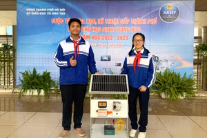 Nhiều dự án của học sinh được đánh giá cao.