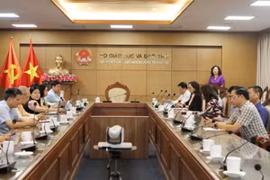 Quang cảnh hội nghị tập huấn.