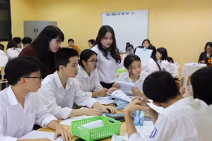 Học sinh hào hứng với những giờ học của chương trình GDPT mới.