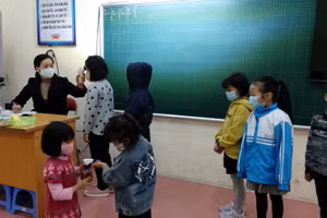 Công tác y tế học đường luôn được chú trọng